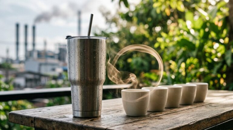 use tumbler offset carbon emissions